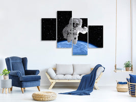 modern-4-piece-canvas-print-in-the-spacesuit