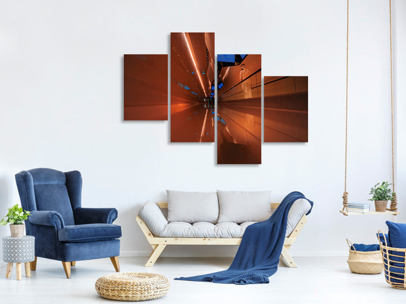modern-4-piece-canvas-print-in-to-the-future