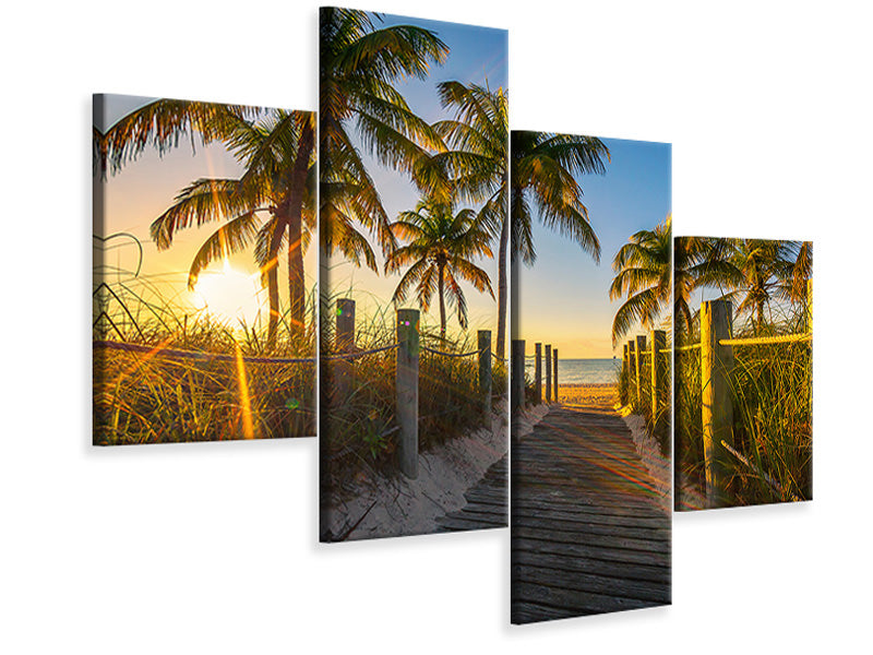 modern-4-piece-canvas-print-the-beach-house