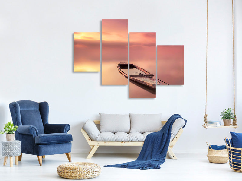 modern-4-piece-canvas-print-the-boat