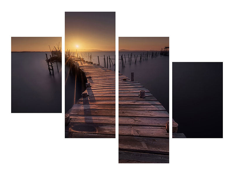 modern-4-piece-canvas-print-the-dock