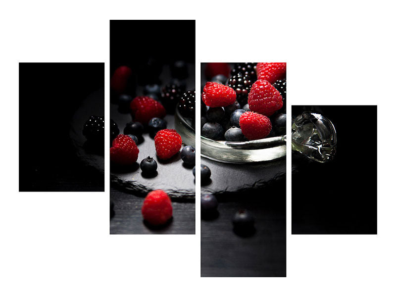 modern-4-piece-canvas-print-the-variety-of-berries