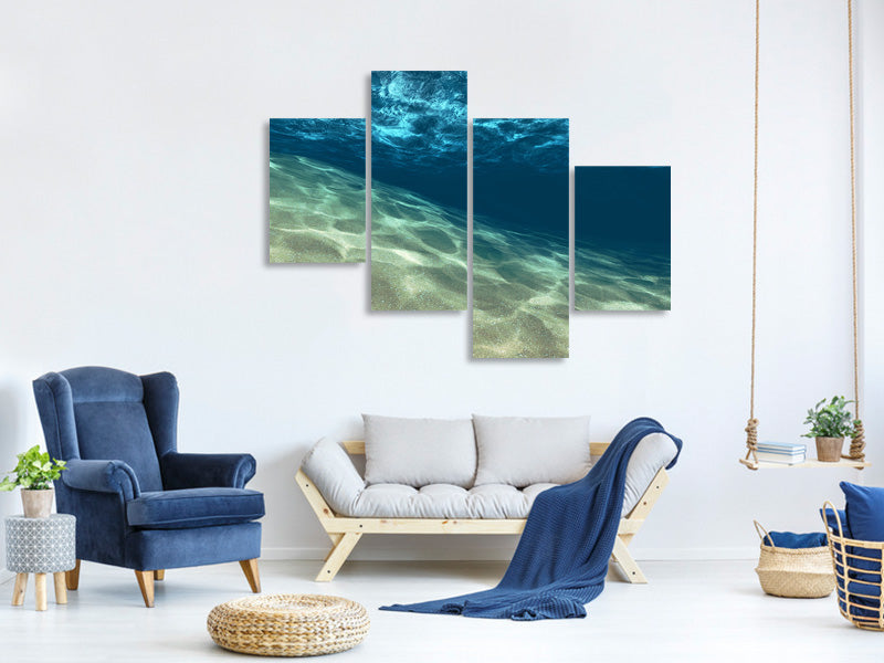 modern-4-piece-canvas-print-under-the-water