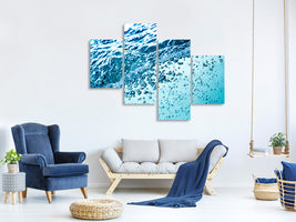 modern-4-piece-canvas-print-water-in-motion-ii