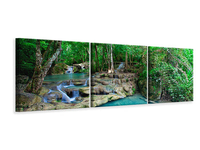 panoramic-3-piece-canvas-print-at-the-foot-of-erawan