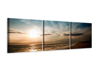 panoramic-3-piece-canvas-print-beach-walk-d