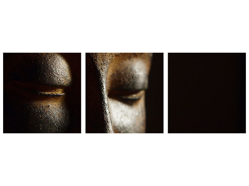 panoramic-3-piece-canvas-print-close-up-buddha-head