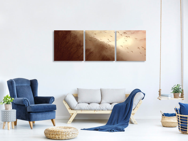 panoramic-3-piece-canvas-print-departure