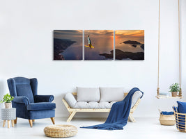 panoramic-3-piece-canvas-print-freefalling-with-guillaume-galvani