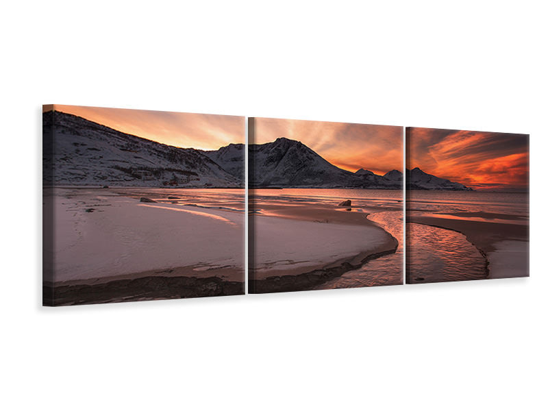 panoramic-3-piece-canvas-print-golden-sunset