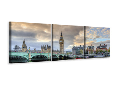panoramic-3-piece-canvas-print-london-uk