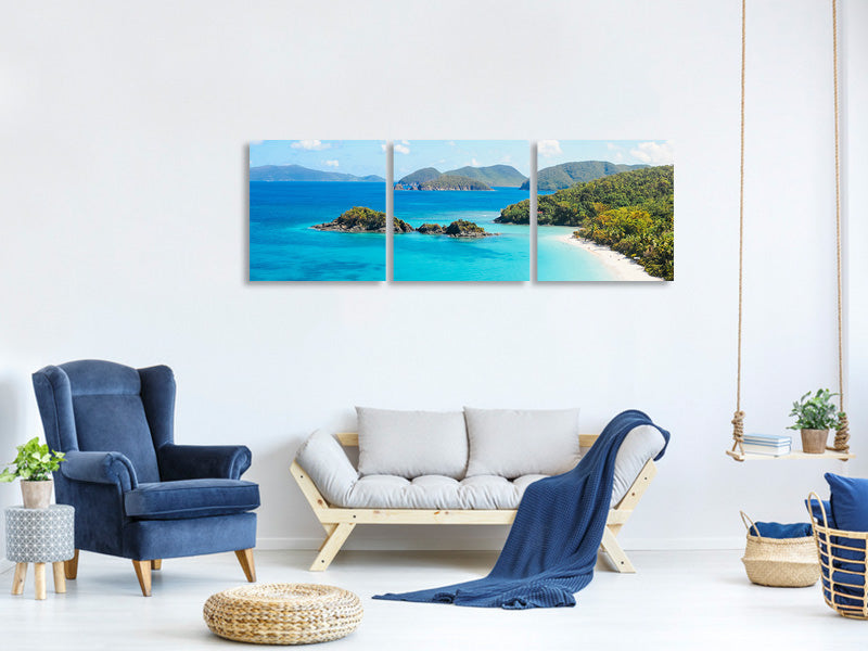 panoramic-3-piece-canvas-print-my-favorite-place-on-the-beach