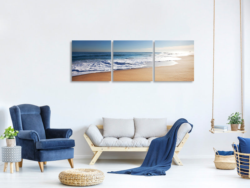 panoramic-3-piece-canvas-print-private-beach
