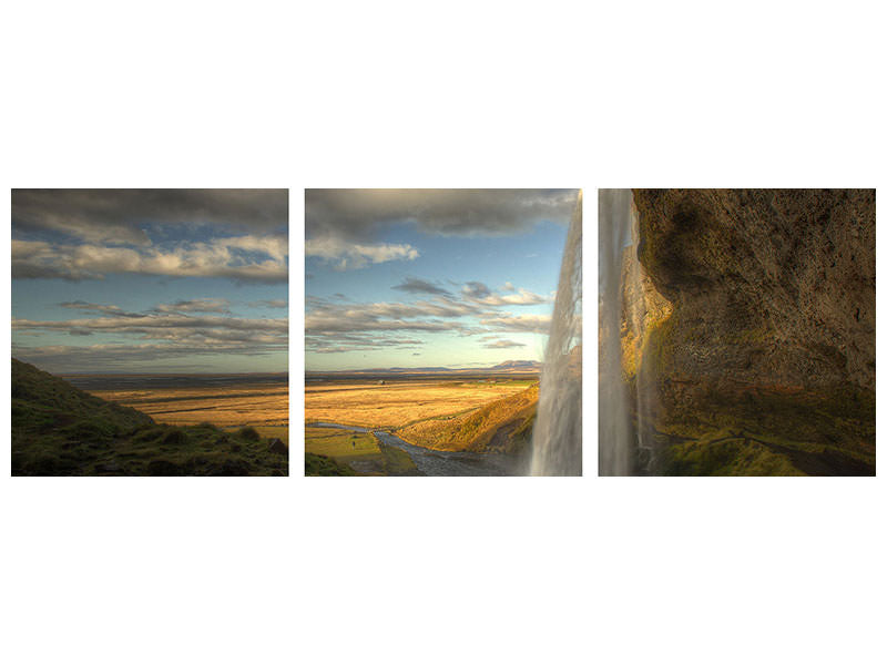 panoramic-3-piece-canvas-print-seljalandsfoss-ii