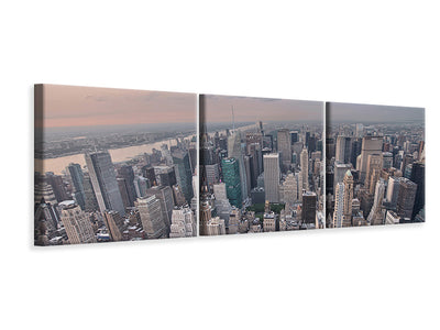 panoramic-3-piece-canvas-print-skyline-view-over-manhattan