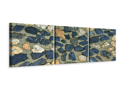 panoramic-3-piece-canvas-print-stone-mosaic