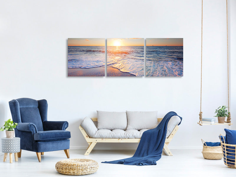 panoramic-3-piece-canvas-print-sunset-on-the-horizon