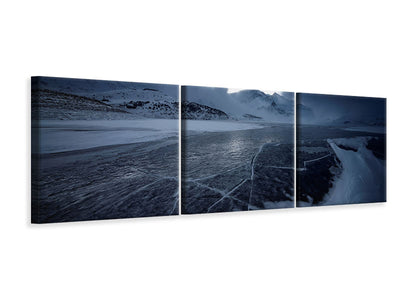 panoramic-3-piece-canvas-print-the-grip-of-ice