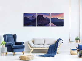 panoramic-3-piece-canvas-print-twilight-at-mount-assiniboine