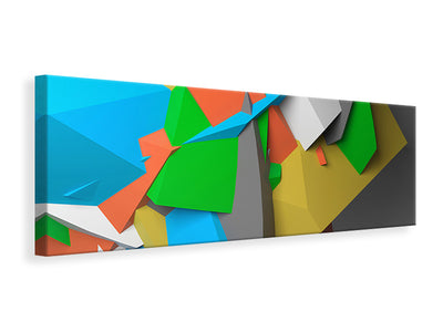 panoramic-canvas-print-3d-geometric-figures