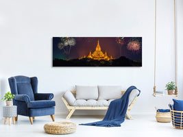 panoramic-canvas-print-fireworks-at-the-temple
