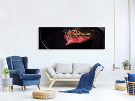 panoramic-canvas-print-meat-in-the-pan