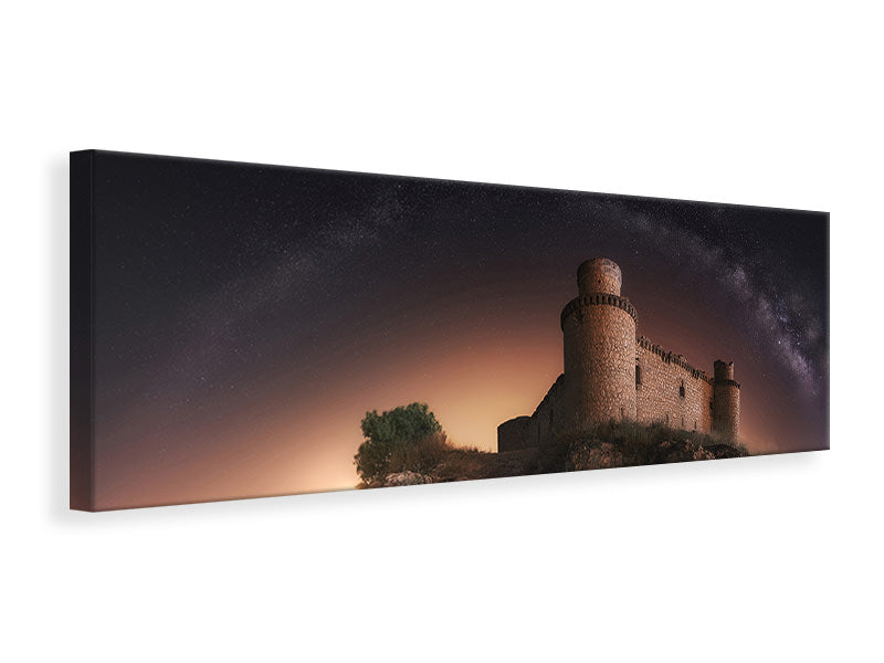 panoramic-canvas-print-night-in-the-old-castle