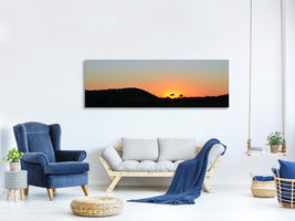 panoramic-canvas-print-sunset-in-africa
