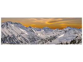 panoramic-canvas-print-sunset-in-the-mountains