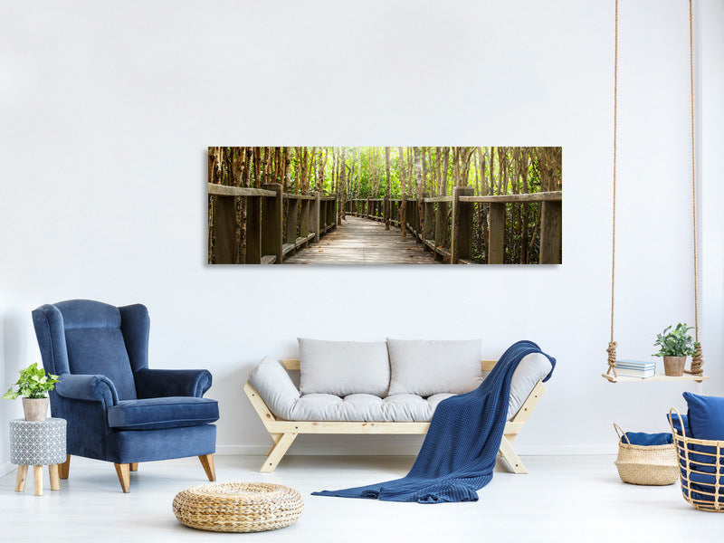 panoramic-canvas-print-wooden-bridge