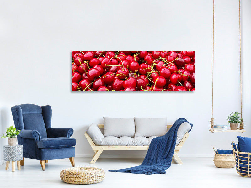 panoramic-canvas-print-xl-cherries