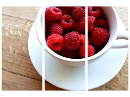 3-piece-canvas-print-a-cup-of-raspberries
