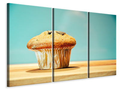 3-piece-canvas-print-a-muffin
