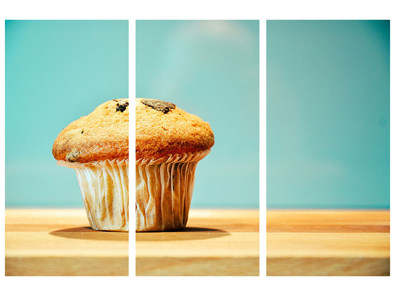 3-piece-canvas-print-a-muffin