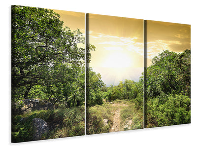 3-piece-canvas-print-at-the-end-of-the-forest