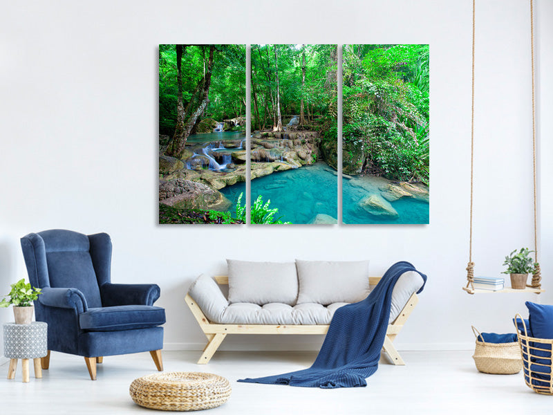 3-piece-canvas-print-at-the-foot-of-erawan