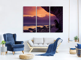 3-piece-canvas-print-blue-hour-at-the-cliffs