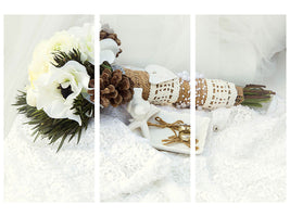 3-piece-canvas-print-bridal-bouquet-with-wedding-rings