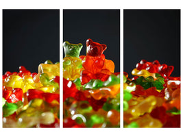 3-piece-canvas-print-colorful-gummy-bears