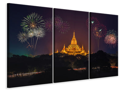 3-piece-canvas-print-fireworks-at-the-temple