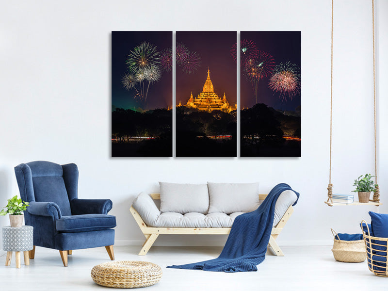3-piece-canvas-print-fireworks-at-the-temple
