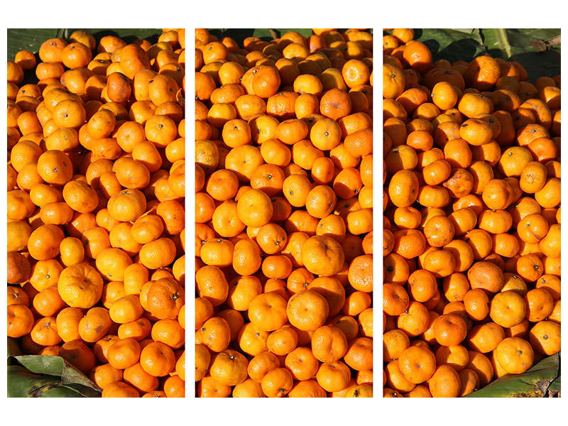 3-piece-canvas-print-fresh-mandarins