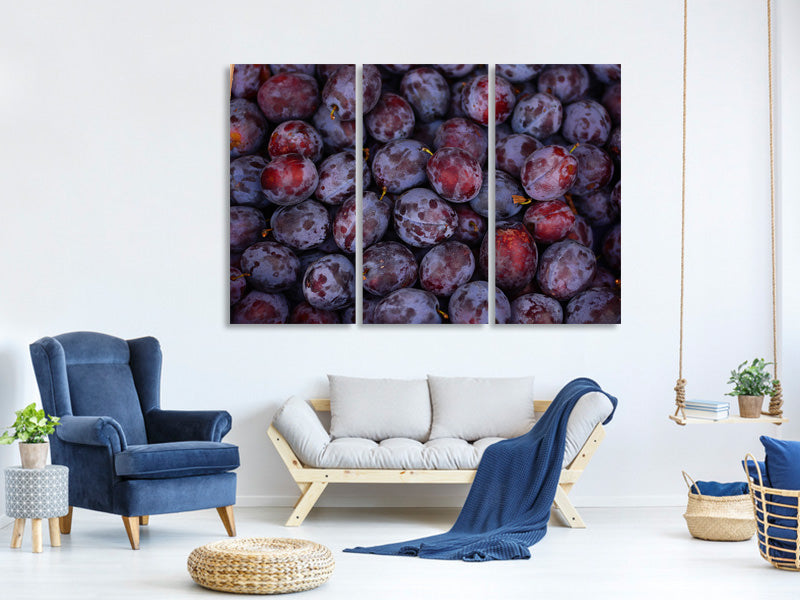 3-piece-canvas-print-fresh-plums