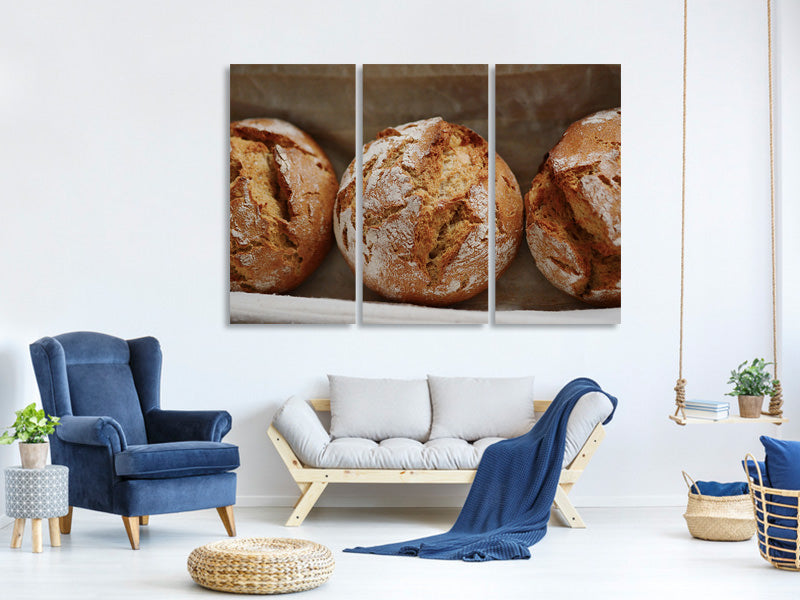 3-piece-canvas-print-fresh-rye-bread-rolls