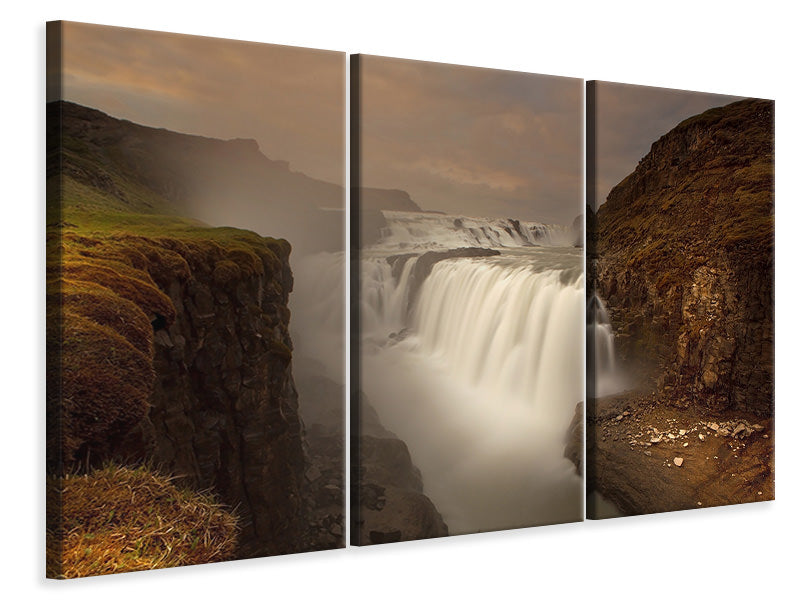 3-piece-canvas-print-gullfoss-iii