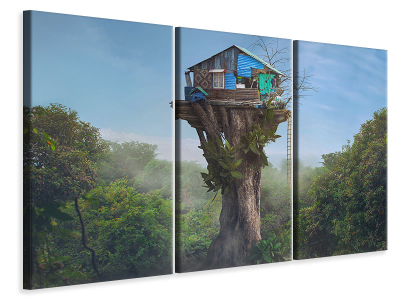 3-piece-canvas-print-house-in-the-sky