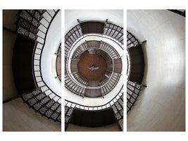 3-piece-canvas-print-impressive-spiral-staircase