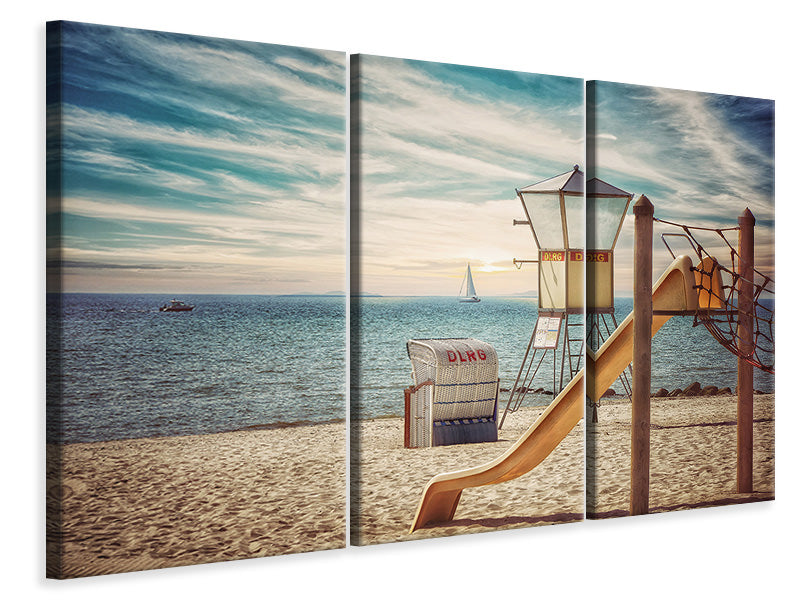 3-piece-canvas-print-lifeguard