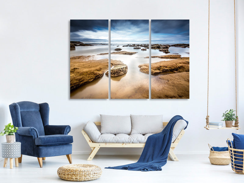 3-piece-canvas-print-mystic-mood-by-the-sea