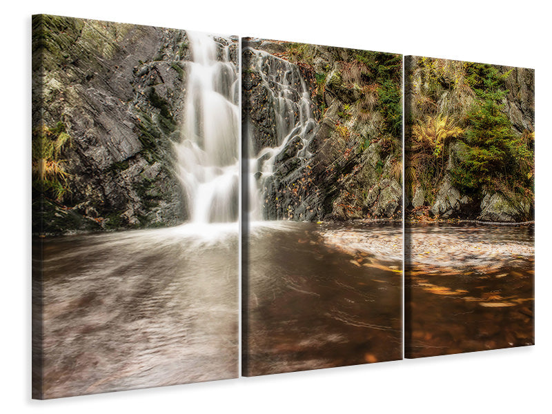 3-piece-canvas-print-nice-view-of-the-waterfall